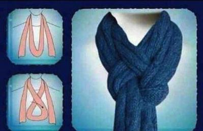 Как красиво можно завязывать любой платок на шею